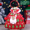 Bolsa de Regalo Navideña Bolsa de Regalo Bolsa de Dulces Bolsa de Regalo de Papá Noel Suministros Navideños Accesorios Caja de Regalo de Terciopelo Dorado