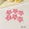 Pinzas para el Cabello de Estrella Lindos Clips Pequeños de Colores Accesorios para el Cabello Pinzas Laterales para Mujer Estilo Coreano Pasadores de Estrella de Cinco Puntas Pinzas para el Flequillo Venta al por Mayor