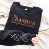 Estación Independiente Transfronteriza Amazon Personalizada Regalo Festivo del Día de la Madre Sudadera con Cuello Redondo Estampado por Transferencia de Calor