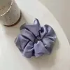 Scrunchie Retro Estilo Coreano com Estampa de Leopardo para Mulheres, Novo Elástico de Cabelo Versátil, Corda Grande para Rabo de Cavalo Baixo, Elegante Acessório de Cabelo