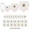 Pegatinas de Pared Decorativas Mate Autoadhesivas Meiji Creativas para Renovación de Dormitorio, Cocina, Baño, Pegatinas de Pared Decorativas Autoadhesivas Impermeables y a Prueba de Aceite