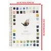 Livro de Colorir Aquarela Popular Versão Aprimorada Caderno de Exercícios para Aquarela Sem Manchar