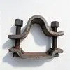 Conector de soporte para minería abrazadera de cable de acero en forma de U, material 36U, soporte duradero, conector de soporte abrazadera de cable de acero en forma de U