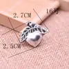 Novo Pingente de Prata Miao DIY Feito à Mão Estilo Antigo Hanfu Acessórios de Passo Oscilante Acessórios de Vestuário Estilo Étnico Bolsa