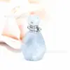 Fábrica Outlet Original Botella de Aceite Faceta de Diamante Piedra Natural Colgante de Aromaterapia Cristal Rosa Jade Botella de Perfume