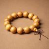 Pulseras de Cuentas de Sándalo Dorado, Varios Estilos, Cuentas Talladas con Patrón de Dragón Ruyi, Accesorios, Adornos de Mano de Sándalo, Estilo Pareja, Rosario Cultural de Juguete