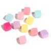 Acrílico Colorido Laço Coração Furo Grande Contas Soltas Doces DIY Acessórios Pulseira de Contas Infantil Atacado