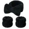 Diadema de Felpa Transfronteriza con Lazo de Terciopelo de Coral Accesorios para el Cabello de Maquillaje para Niñas Lavado Facial Comercio Exterior de Amazon Cinta