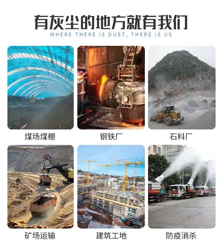 工业除尘雾炮机