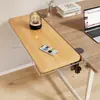 Placa de extensión de escritorio, uso en oficina, no requiere taladro, panel de mesa extensible, soporte de brazo plegable, bandeja para teclado