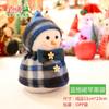 Decoraciones Navideñas Bolsa de Embalaje para Manzana de Nochebuena Bolsa Creativa de Regalo de Manzana de Muñeco de Nieve Regalo Regalo de Navidad