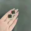 Brincos Stud Geométricos de Losango Brilhantes com Pedras de Strass em Toda a Superfície Estilo Coreano Personalidade da Moda Design Versátil Tendência Artesanato Exquisito e Robusto