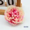 Flores de Peonía Estilo Tang Simuladas, Hanfu Estilo Antiguo, Accesorios para el Cabello de Peonía Estilo Chino, Caja de Flores, Caja de Regalo con Flores, Sombrero de Erudito