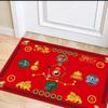 Alfombra de Entrada Arco de Siete Estrellas Luna Felpudo Apertura de Puerta de Entrada Felpudo de Pie Entrada del Hogar Felpudo Recolector de Dinero Cinco Emperadores Dinero Calabaza Nafu