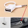 Cable de audio aux para coche a USB a cable de audio para coche de 3,5 mm Adaptador OTG para coche de 3,5 mm a unidad USB