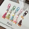 Llavero Divertido Peculiar de Ganso Grande Colgante Lindo Feo de Pato Dibujos Animados Color Dopamina Accesorios para Bolsos Regalos
