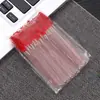 Cepillo para Pestañas con Mango de Cristal, Peine para Pestañas con Mango Sólido, Cepillo Espiral para Cejas, Paquete de 50, Herramienta Rizadora de Pestañas, Multicolor