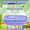 Gaiola para Papagaio Guanzhiya É Barata, Espaço Grande, Villa de Luxo, Fácil de Instalar, Suprimentos de Acrílico, Conjunto Completo de Gaiola Transparente