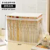 Bolsa de Almacenamiento de Libros Transparente, Bolsa de Libros Doméstica a Prueba de Polvo, Caja Plegable de Gran Capacidad para Almacenamiento de Libros Viejos, Bolsa de Almacenamiento para Aula