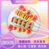 Shangchao misma cadena de hamburguesas caramelo de goma red alta valor de color snacks para niños jugo de frutas caramelo de leche puesto venta al por mayor