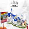 Rompecabezas 3D tridimensional de la Serie Arquitectónica de fama mundial más vendido de Amazon, juguete ensamblado de papel, regalo, rompecabezas para niños