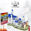 Quebra-Cabeças Estéreo Transfronteiriços, Série Arquitetônica Mundialmente Famosa, Auxílios de Ensino de Geografia, Modelos Montáveis DIY, Brinquedos de Ciência e Educação, Divertido