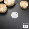 Papel para Cozimento a Vapor de Grau Alimentício, Papel Descartável Resistente a Altas Temperaturas para Cozimento a Vapor, Antiaderente e Resistente ao Vapor, Usado para Cozinhar no Vapor Pães e Bolos