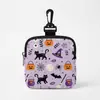 26 Bolsas Nuevas para Guardar Dulces de Halloween, Bolsas Pequeñas Portátiles con Ganchos para Colgar, Carteras, Porta Monedas, Llaves y Tarjetas, Bolsas de Almacenamiento