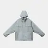 Tendencia de Moda de Verano Versátil Diseño de Color Sólido Chaqueta Ligera con Capucha Protección Solar Unisex Alta Calidad