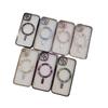 Adecuado para iPhone 14 Funda Magnética Galvanizada Patrón de CD 16 Apple 13 Promax Funda Protectora 15 Cubierta Completa Suave
