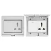 Comercio Exterior Ip55 Estándar Europeo Exterior Impermeable y a Prueba de Lluvia Enchufe de Interruptor Montado en Superficie Exterior 16A Estándar Alemán Estilo Británico Multifunción