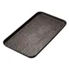 Vaya, esta bandeja para servir té y bocadillos cuenta con material de PP, un diseño de ondas de agua, forma rectangular, textura tridimensional, diseño elegante, es resistente al aceite, fácil de limpiar y está hecha con material engrosado para mayor durabilidad.