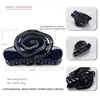 Grapa para el pelo de rosa con pedrería acrílica accesorios para el pelo pinza grande de cabeza plana tocado simple horquilla más vendida venta al por mayor