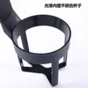 Fábrica de Origen Transfronterizo Coche Negro Portavasos de Agua Estante de Almacenamiento para Coche Portavasos Portátil Soporte Lateral de Puerta Taza Fija