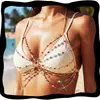 Cadena de Pecho de Moda Personalizada Transfronteriza de Amazon Cadena Corporal Sexy de Bikini de Nicho Accesorio de Viaje de Playa para Mujeres