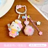 Llavero de Gato KITTY Chef Dibujo Animado Afelpado Llavero Lindo Colgante de Muñeca Decoración para Teléfono Móvil Regalo