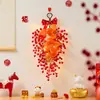 2026 Colgante Fruta de la Fortuna de Año Nuevo Año del Caballo Decoración de Nueva Entrada Festival de Primavera Decoraciones de Año Nuevo Accesorios de Atmósfera para Casa Nueva