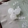 Pendente de Paz de Jade Afegão Atacado Pingente de Jade Branco Pingente de Jade Branco Gorda de Ovelha Pingente de Paz Branco Mercadorias ao Vivo