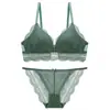 Lingerie Sexy Francesa para Mulheres, Renda Fina de Verão para Desejo Puro, Faz Seios Grandes Parecerem Menores, Taça Triângulo, Sutiã Sem Aro