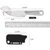 Cuchillo de Supervivencia para Exteriores Ka-Bar1119 Recto Pequeño de Alta Dureza Más Vendido Transfronterizo Herramienta de Supervivencia Cuchillo de Herramienta Multifuncional