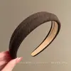 2026 Nuevo Estilo Diadema de Mujer Plisada de Ala Ancha Sensación de Alta Gama Cubre la Parte Superior del Cráneo Hace que la Cara se Vea Más Pequeña Cubre la Raya del Cabello Pinza para el Cabello Accesorio para el Cabello