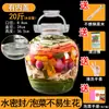 Frasco de Verduras Encurtidas de Sichuan, Frasco de Vidrio Sellado para Uso Doméstico para Encurtir, Salsa Picante, Jengibre, Pimientos Morrones, Recipiente Tradicional para Verduras Encurtidas