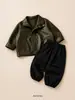 Conjunto de Ropa de Otoño para Niños 2026 Nuevo Elegante Conjunto de Dos Piezas de Primavera y Otoño para Niños Ropa Fresca Estilo Coreano para Niños Pequeños