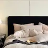 Estilo retro francês conjunto de quatro peças de pelúcia esculpida de veludo de leite capa de edredom de inverno lençol de cama conjunto de três peças de flanela individual