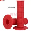 Puños Universales Modificados para Manillar de Motocicleta de Silicona de un Solo Color Suaves 22/24 mm