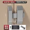 Parafuso de pino fechadura de porta interna sem furo tranca de porta de banheiro trinco de porta de correr fivela de porta de correr parafuso de porta de quarto de montagem superficial antigo