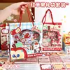 Popular set de regalo para el regreso a clases para estudiantes: Papelería y útiles escolares con temática de manzana, perfectos para actividades en el aula y como recompensas