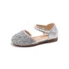 Zapatos de Cristal de Moda de Verano Más Vendidos Transfronterizos para Niños, Zapatos Individuales para Bebés Niñas, Zapatos de Princesa de Suela Suave, Sandalias, Zapatos de Cuero para Niñas