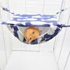 Nueva hamaca para hámster doble lona nido colgante para mascotas pequeñas oso dorado planeador de azúcar nido colgante para mascotas pequeñas hamaca para gato mascota