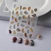 El nuevo parche adhesivo para decoración de uñas 5D, con diseño de flores de simulación de relieve DIY, para uñas de mujeres embarazadas, es resistente al agua y duradero.